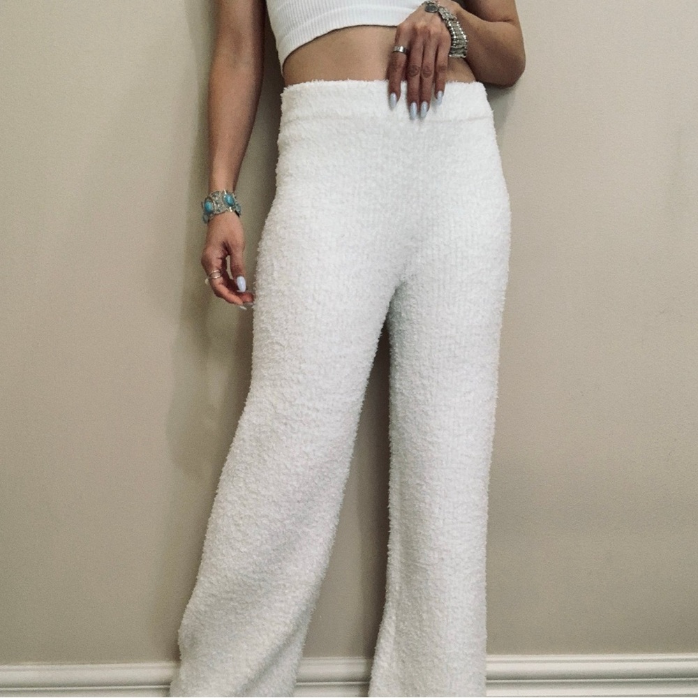 SKIMS Cozy Teddy lounge pants Size L/XL - Picture 3 of 4